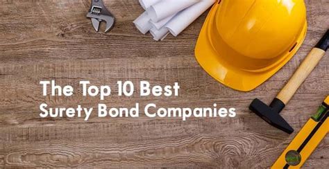 top 10 surety companies.
